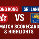 Sri Lanka vs Hong Kong: Anshuman, Nizakat & The Sri Lankan Rollercoaster
