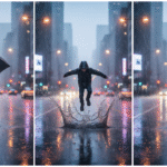 ChatGPT Photo Editing Prompts: 25  Boys Rain AI Photo Editing Prompts Free Use