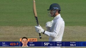 Muthusamy Ton Powers SA to 489 vs India – IND-SA 2nd Test Day 2 Highlights