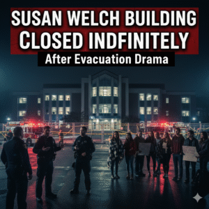 Susan Welch Building Closed Indefinitely After Evacuation Drama