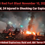 Delhi Red Fort Blast November 10 2025: 13 Dead, 24 Injured in Shocking Car Explosion – Links to Faridabad Explosives Raid and J&K Terror Plot