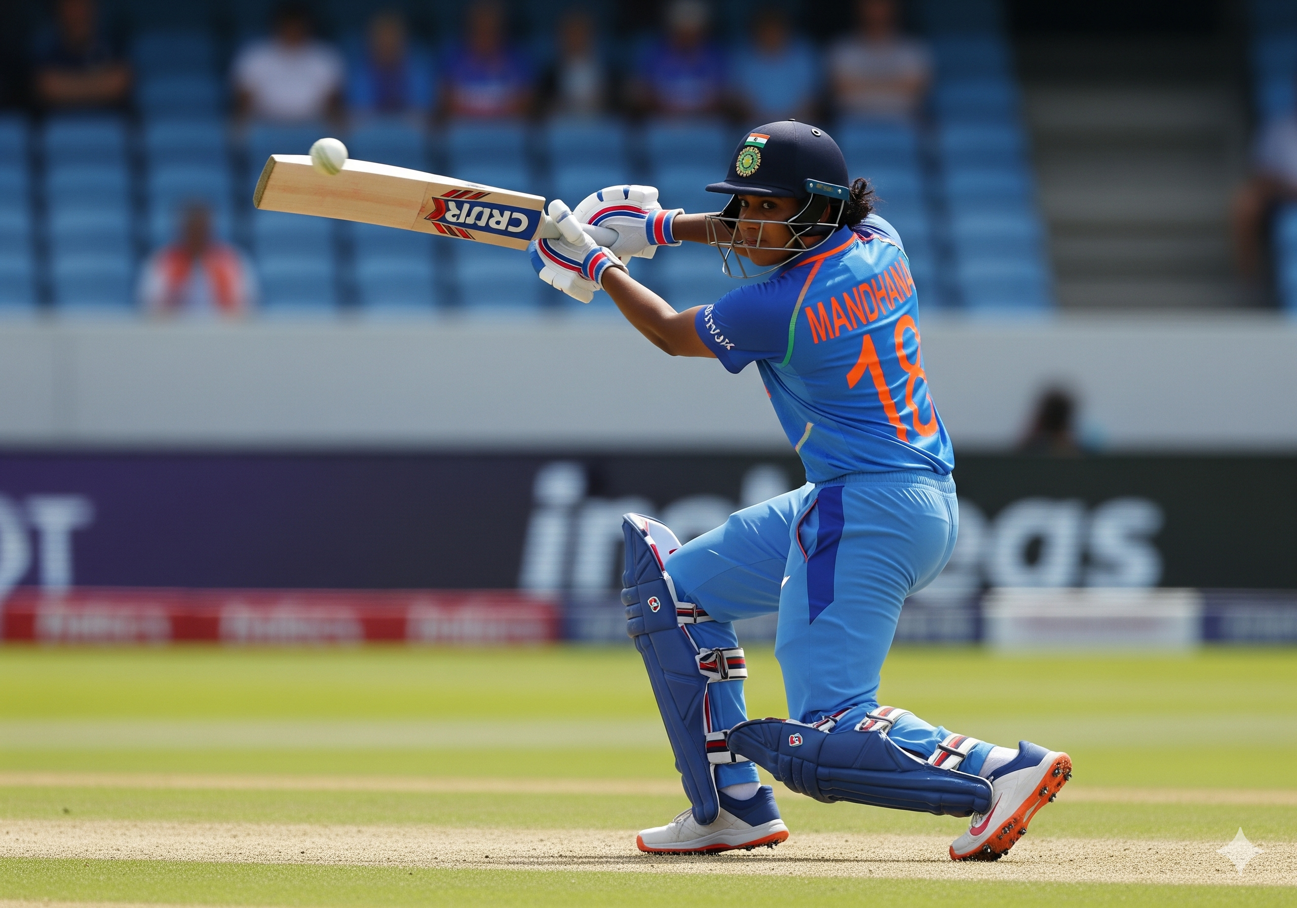 AUS VS IND :Mandhana's Masterclass: A