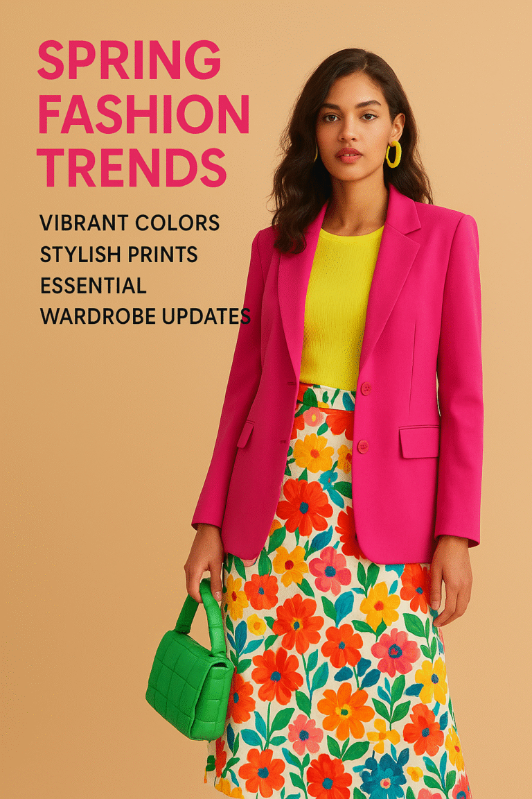 The Latest Fashion Trends for Spring 1: Colors, Prints and Must-Have Items