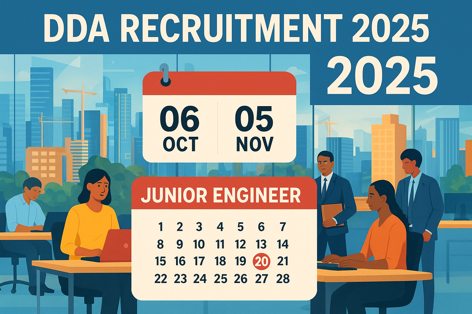 DDA Recruitment 2025: 1732 Vacancies Open – Apply Now for Junior Engineer, MTS, and More!