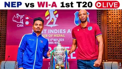 Nepal's Rain-Shortened Scuffle: West Indies Bowl First in UAE T20I Opener – Asia Cup Warm-Up or Comedy Sketch?