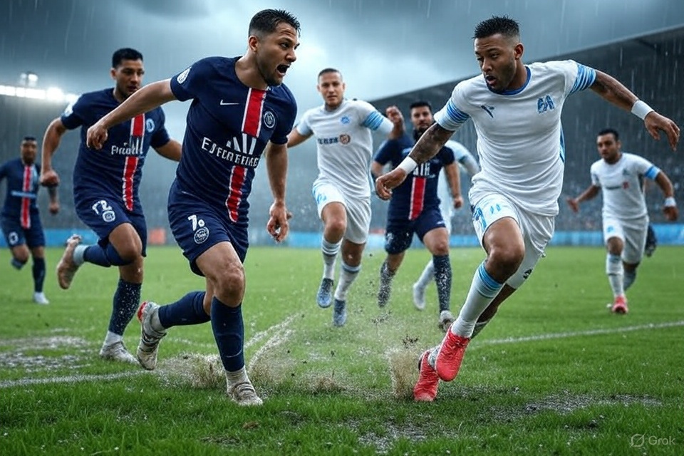 Le Classique Storms Ahead: Marseille vs PSG Postponed – Ligue 1 Drama in the Rain (September 2025 Edition)!
