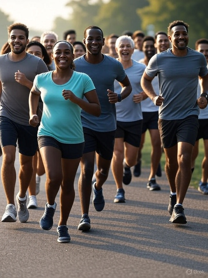 The Health Benefits of Running and How to Start:10 Rule