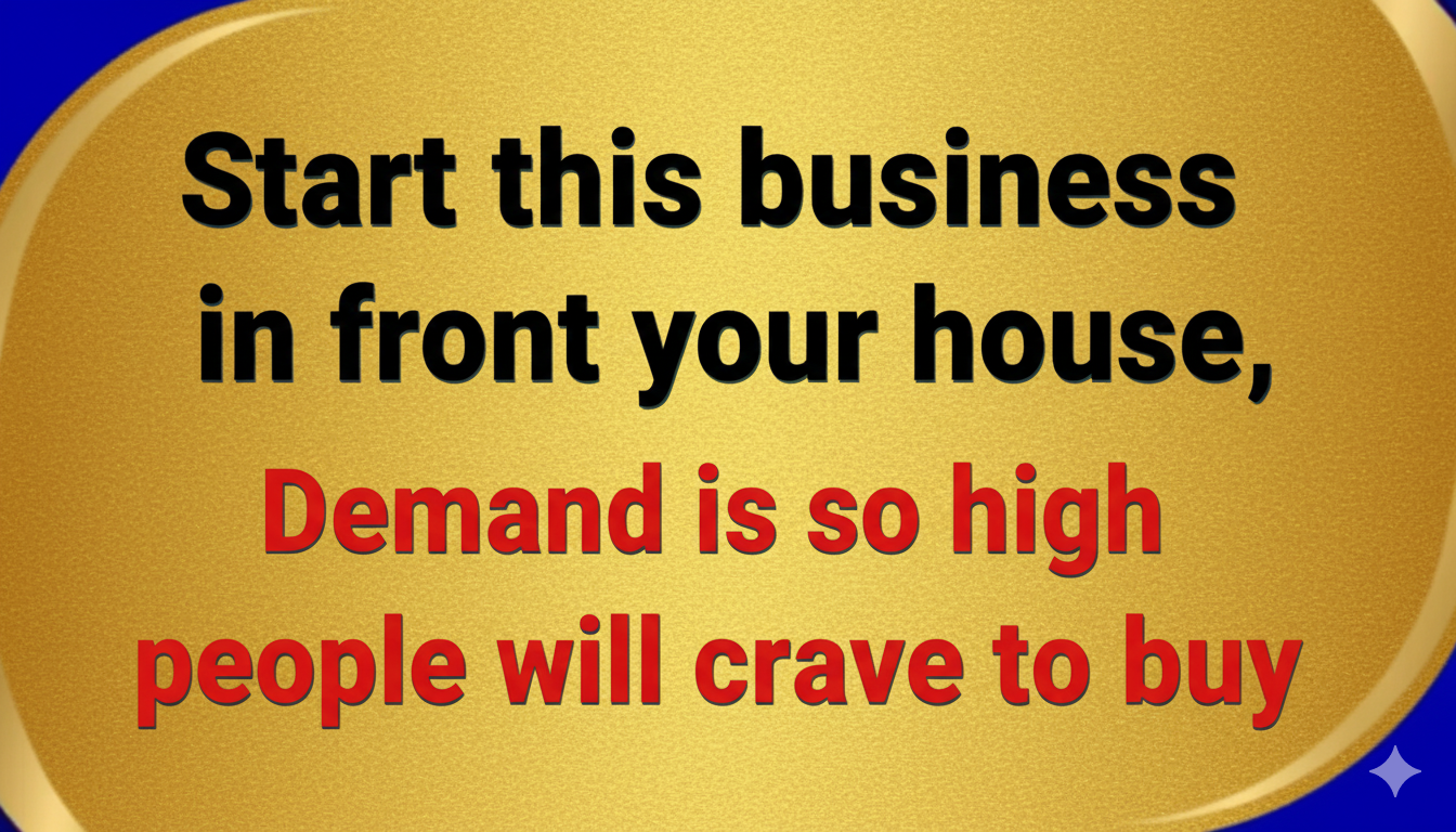 Start This Buzz-Worthy Business RIGHT IN YOUR FRONT YARD! (People Begging to Buy – No Shop Needed!)