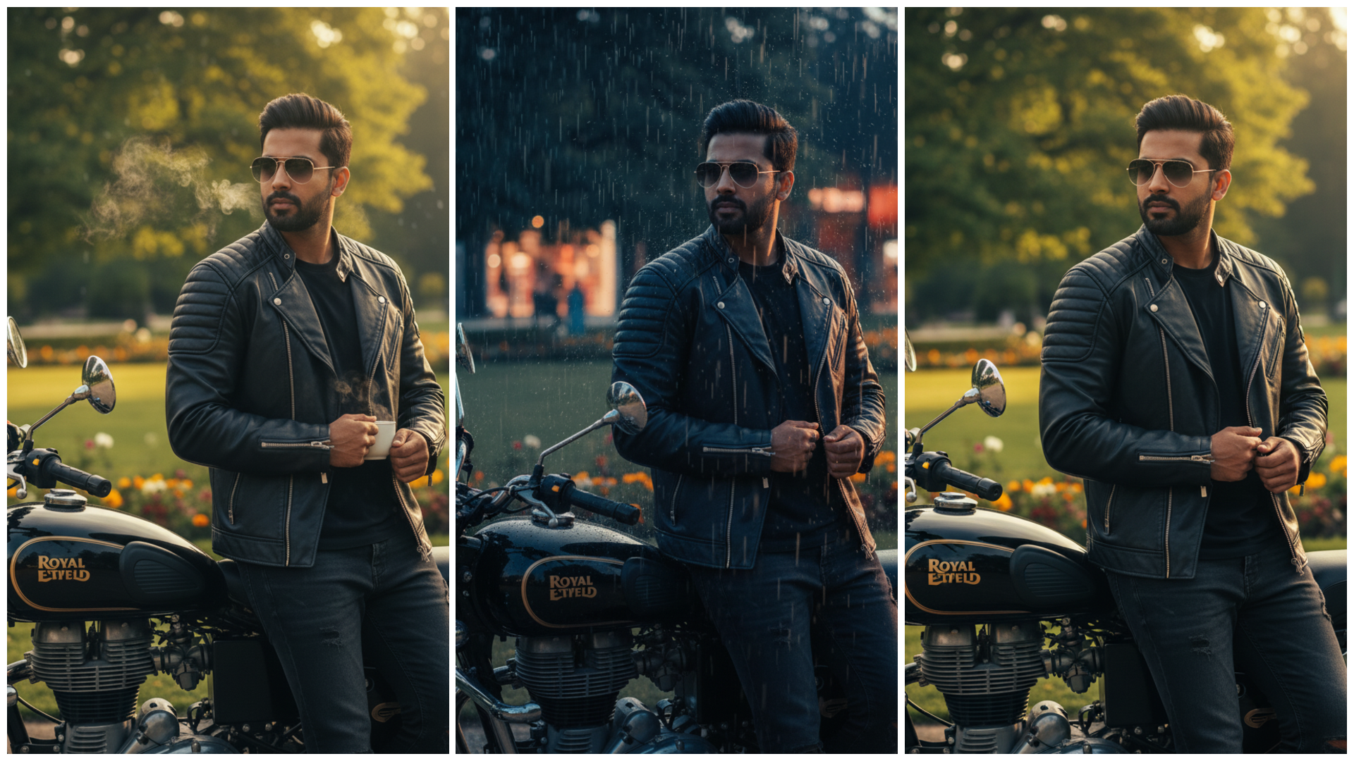 15+ Stylish Men Photo Editing Gemini AI Prompts with Bullet Cars & Luxury Parks