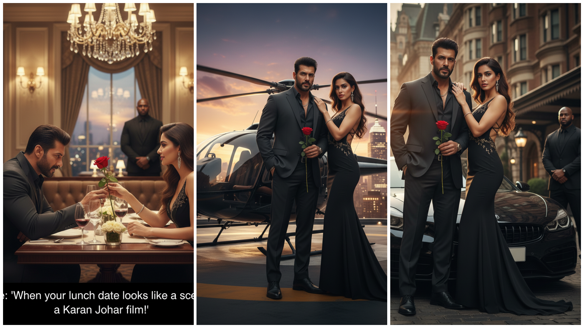 10 Rowdy Couple AI Prompts to Make You & Your Bae Look Like Dabangg's Power Duo!