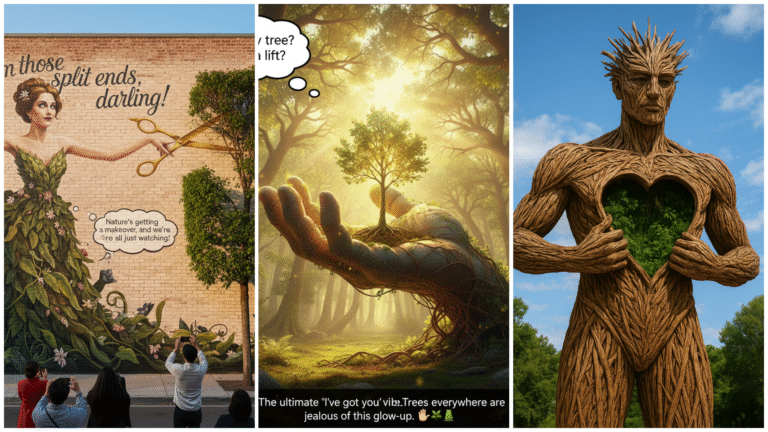 Trees Gone Wild: 11 Hilarious Ways Nature's Got More Swag Than Your Average Influencer! (Photos That'll Leaf You Speechless)