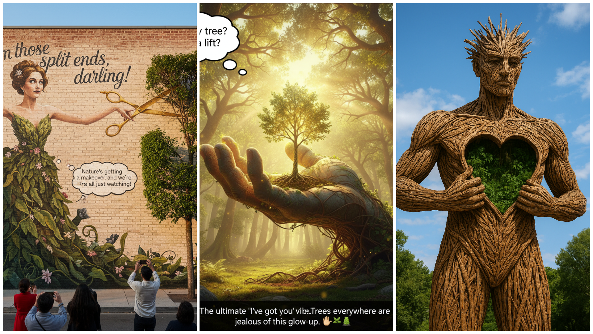 Trees Gone Wild: 11 Hilarious Ways Nature's Got More Swag Than Your Average Influencer! (Photos That'll Leaf You Speechless)