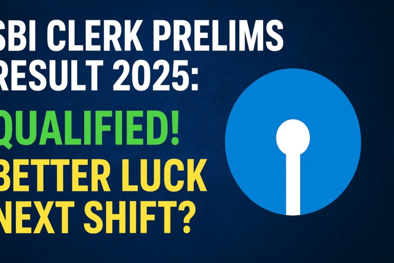 SBI Drops the Results Bomb on Nov 4 – Now It's Time to Check If Your Math Skills Saved the Day (Or Just Your Sanity)!