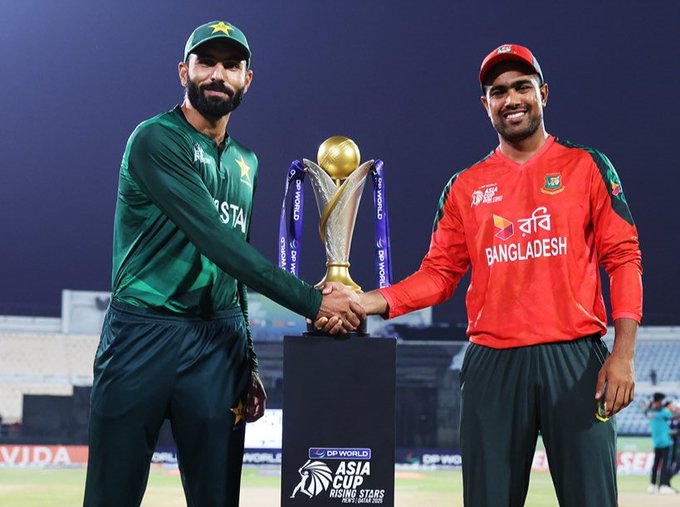 PAK A vs BAN A Asia Cup Rising Stars Final 2025 – Live Score & Highlights
