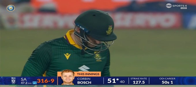 Corbin Bosch 67(51): The Unknown All-Rounder Who Nearly Pulled Off Mission Impossible in Ranchi!