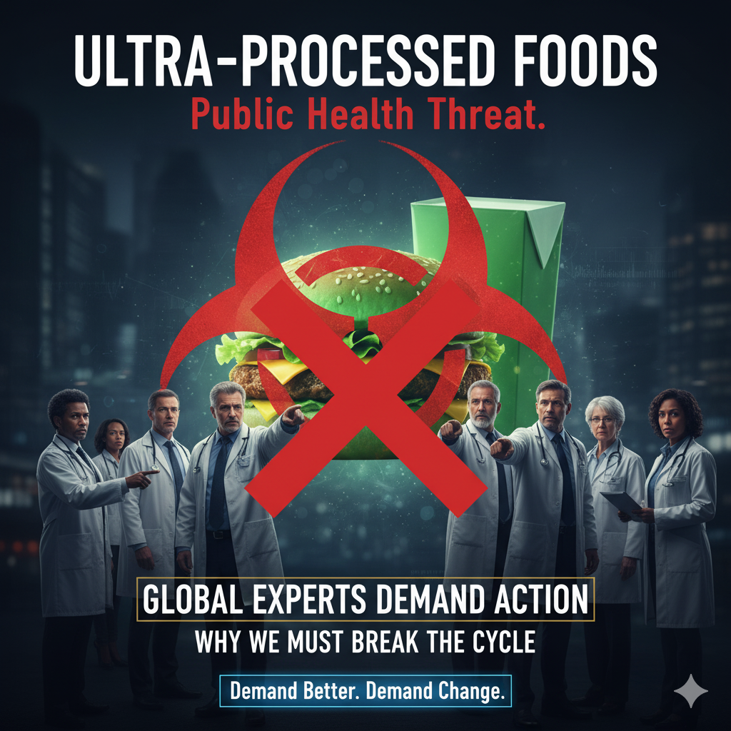 Ultra-Processed Foods: Global Experts Demand Action on “Public Health Threat