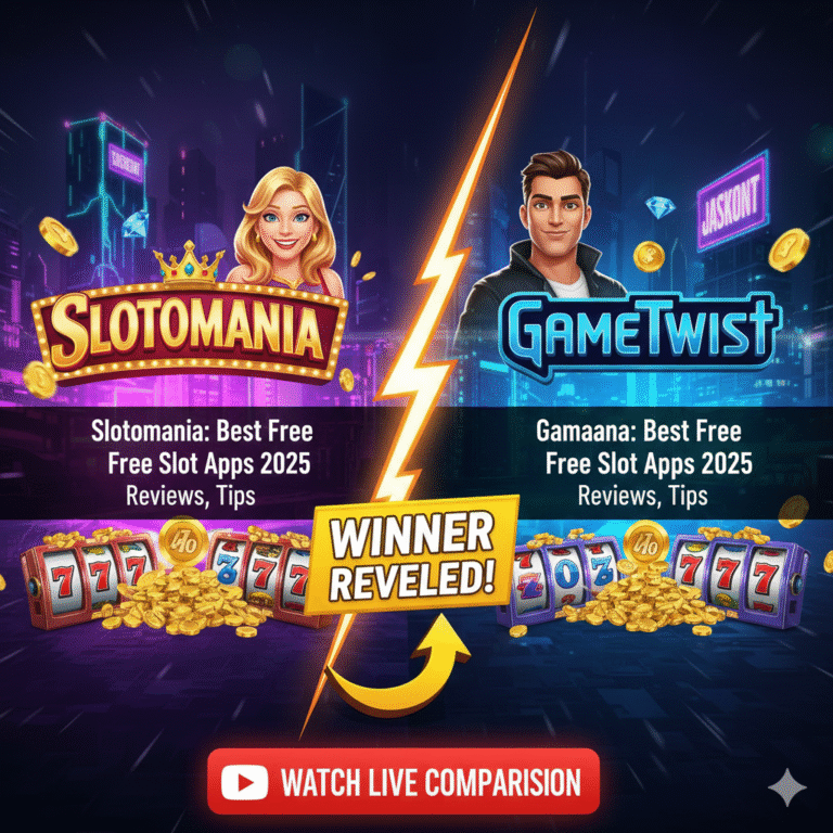 Slotomania vs GameTwist: Best Free Slot Apps 2025 – Reviews, Tips & Winner Revealed!