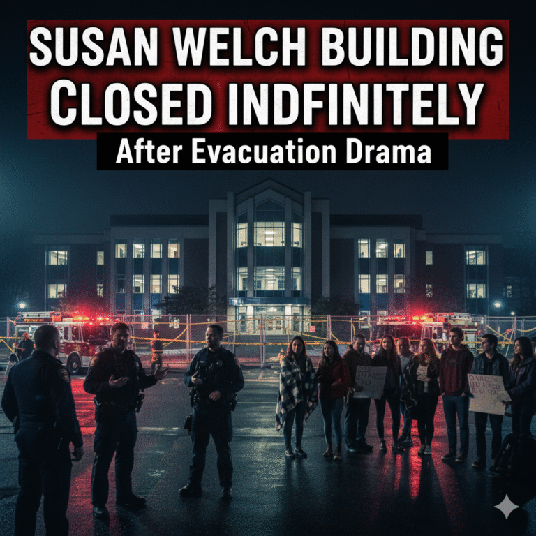 Susan Welch Building Closed Indefinitely After Evacuation Drama