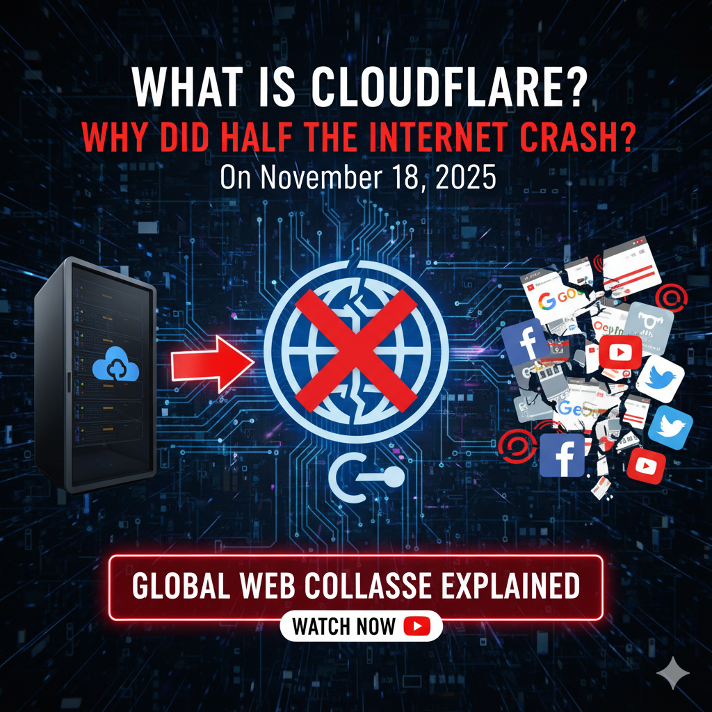 What is Cloudflare? Why Did Half the Internet Crash on November 18, 2025?