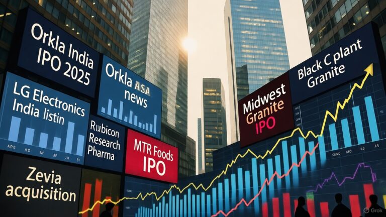 5 Hidden Gems Exploding in 2025: Orkla's ₹10K Cr IPO Bonanza, Rubicon's Pharma Power Surge, LG India's ₹13B Market Flip, and Granite's Quiet Revolution