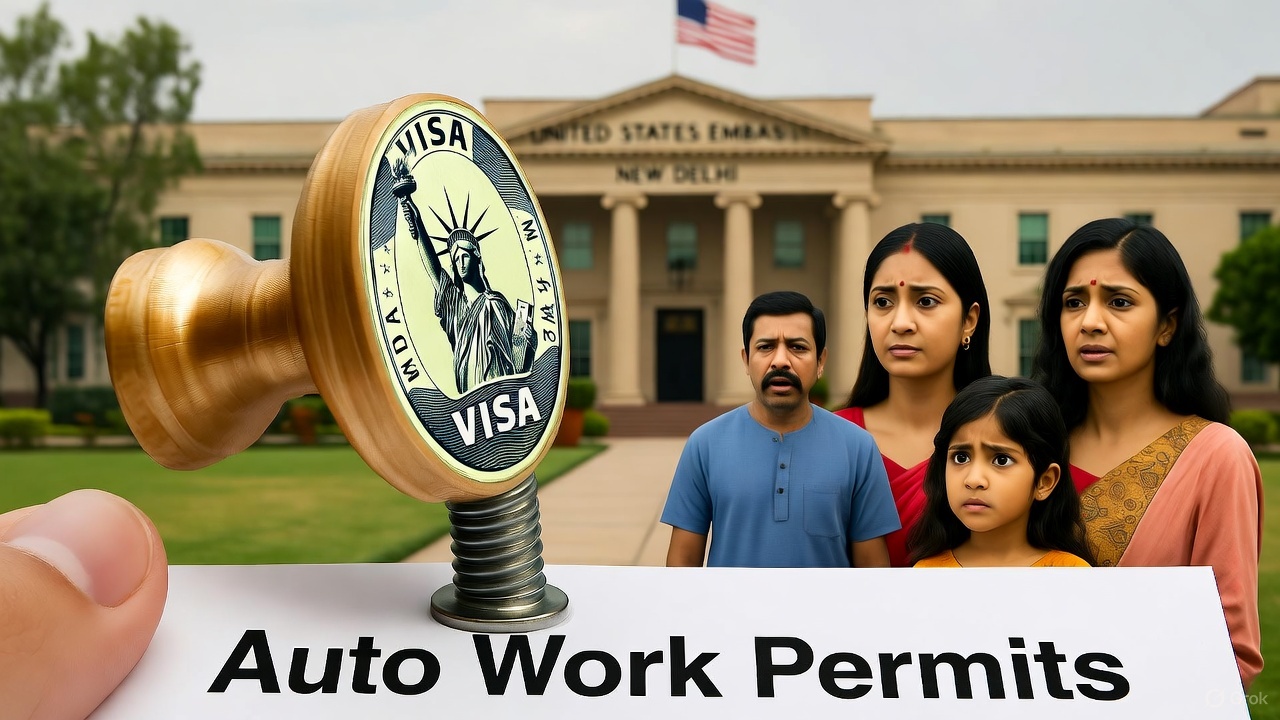 US Tightens the Screws: No More Auto Work Permits for Indian Spouses and Workers – What It Means for You