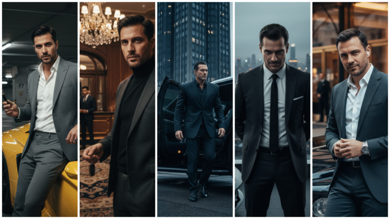 Rowdy Boy Rebellion: Suits, Smirks & Supercars That'll Make You Drop Your Protein Shake!