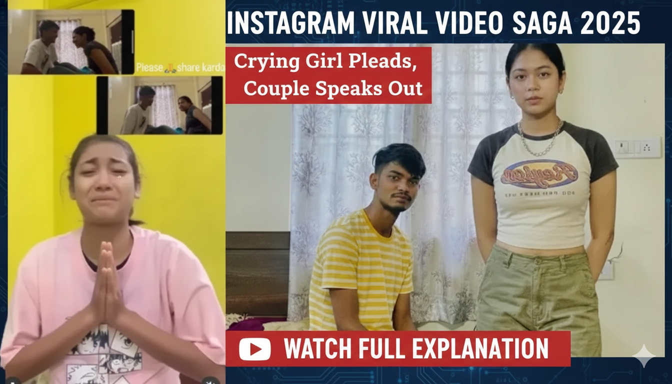 19 मिनट वायरल वीडियो: लड़की रो-रोकर गिड़गिड़ा रही है “प्लीज डिलीट कर दो”, देखकर दिल बैठ जाएगा